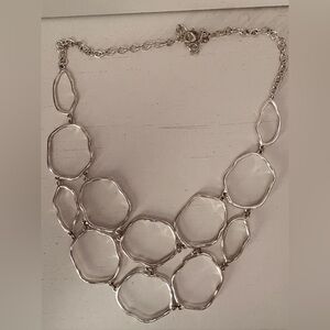 Elegant 90s-2000 Silver Necklace